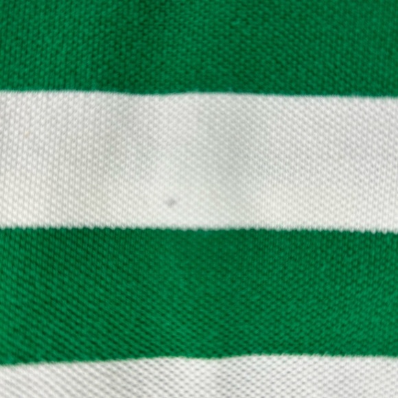 Green and White Striped Polo Shirt by Ralph Lauren - Picture 3 of 9